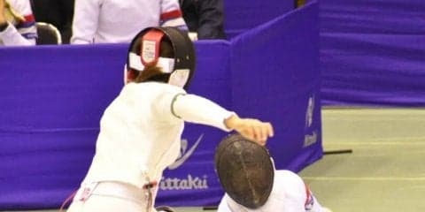 【フェンシング部】 女子エペ無念の２回戦敗退