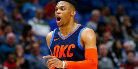 11試合連続トリプル・ダブルのウェストブルック 「自分はまだまだ成長できる」