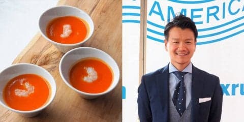 持久力がほしいランナーに最適な食事とは？ サッカー日本代表・長友佑都の専属シェフがスペシャルメニューを披露