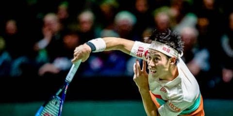 【速報】錦織 ラリー戦制しベスト4進出。フェデラーを抜き6位浮上が確定[ATP500 ロッテルダム]