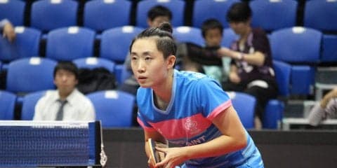 【速報・卓球Tリーグ】ニッペMが連勝   ロンドン銅の馮が大車輪の活躍