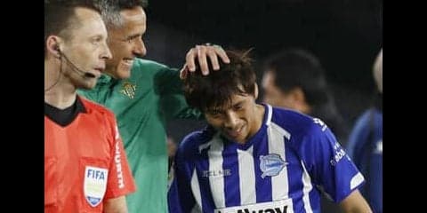 乾貴士、リーガ通算99試合出場。古巣との対戦で「幸せな時間」を語る