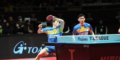 【速報・卓球Tリーグ】上田・森薗がリーグ最多15勝目！首位木下の背中を捉えた