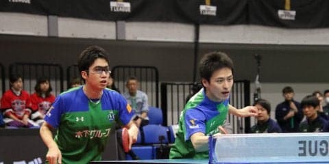 【卓球Tリーグ・速報】盤石の水谷・張本    東京が最終戦圧勝