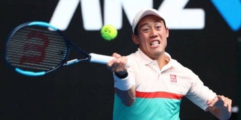 【速報】錦織が2度ブレークされるも第2セットを奪い返す。決着は第3セットへ[ATP500 ドバイ]