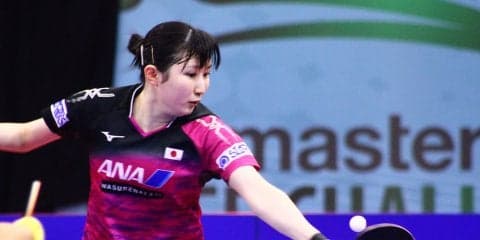 【卓球】ポルトガルOP優勝の早田が5ランクアップ｜女子世界ランキング(3月最新発表)