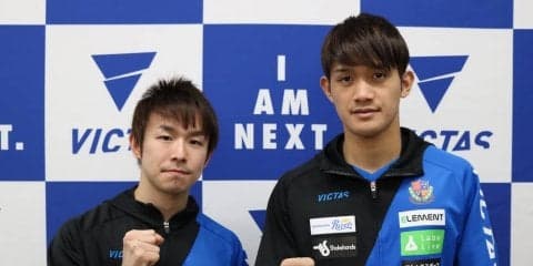 【卓球】世界代表の丹羽・吉村和   限定サイン会に長蛇の列