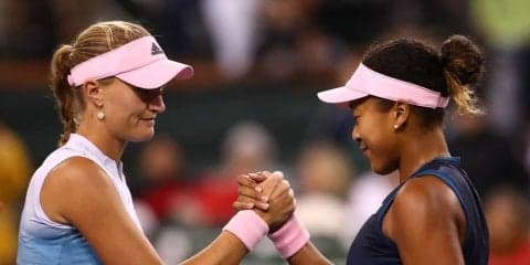 大坂なおみ「彼女と再戦できたのは素晴らしいこと」。ムラデノビッチにリベンジ果たし3回戦へ[BNPパリバ・オープン]