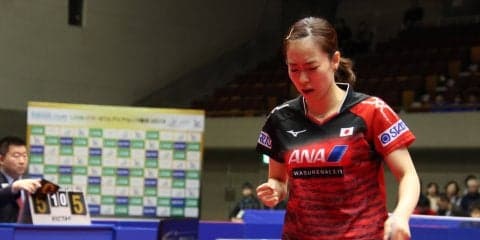 【卓球】石川佳純が準決勝進出＜アジアカップ女子＞