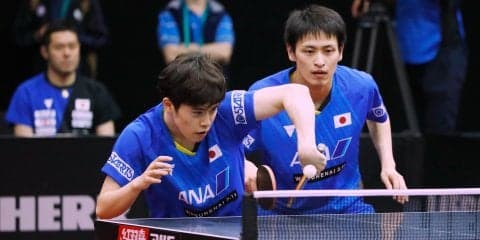 【卓球】前回銀の森薗・大島組  初戦完勝で好発進＜世界卓球2019＞