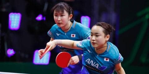 【卓球】早田/伊藤組、第1シードの貫禄見せ3回戦へ＜世界卓球2019＞