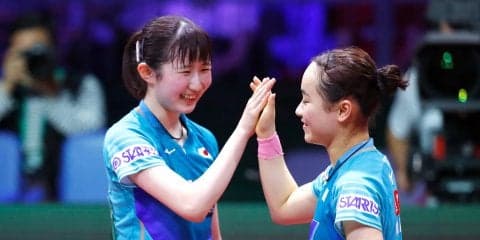 【卓球】女子複“銀”の早田ひな「練習は不可能を可能にする」　今後へ前向きな姿勢
