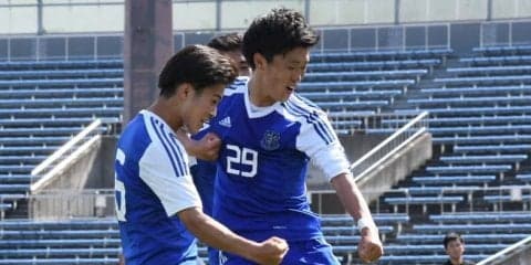 【サッカー部男子】　２年ぶりに関関戦勝利！