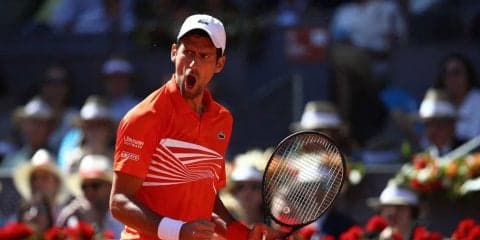 ジョコビッチ 3年ぶりの決勝進出。クレーで2連敗中のティームを撃破[ATP1000 マドリード]
