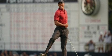 「去年の全米プロの優勝争いがマスターズ優勝に相当活きた」プロキャディ・進藤大典が昨年全米プロのタイガー・ウッズを振り返る