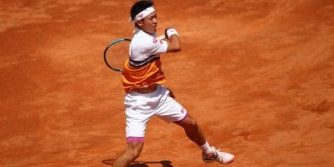 錦織 いざ全仏OPへ。改修されたセンターコートで初練習