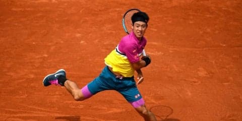 錦織「守りだけにならないように」。快勝で5年連続初戦突破[全仏オープン]