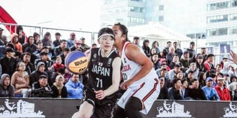 ワールドカップに挑む3人制バスケ『3x3』U18日本代表、開幕連勝スタートを切る