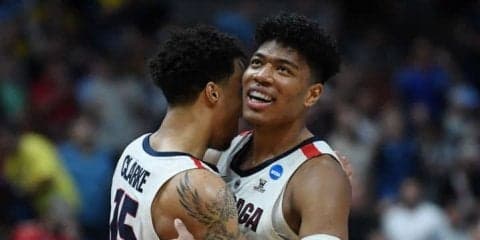 ゴンザガの先輩オリニクが八村塁に太鼓判「NBAでやっていける才能と能力がある」