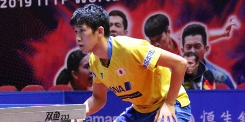 【卓球】吉村真晴、完勝　中国OPダブルス王者を寄せ付けず＜香港OP＞