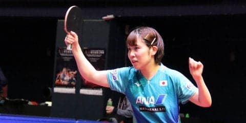 【卓球】平野美宇「自信になった」　中国選手に圧巻のストレート勝ち＜香港OP＞
