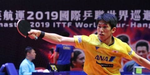 【卓球】吉村「調子、実力ともに上がってきた」 元世界ランク1位に惜敗も手応え＜香港OP＞