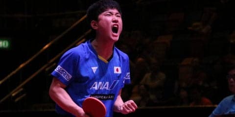 張本、進化した“フォアハンド”　水谷制し準決勝へ＜香港OP＞