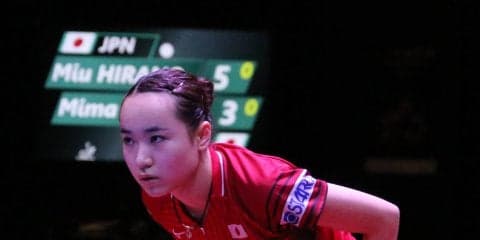 伊藤美誠、平野下し決勝進出 「お互い成長している」＜香港OP＞