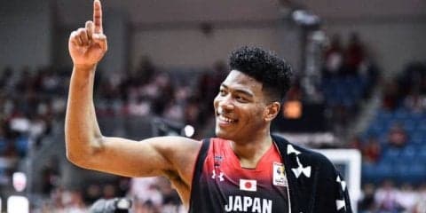 ドラフト指名を受けた八村塁、ワールドカップ出場へ「日本代表としてプレーする」