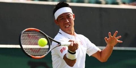 錦織 ウィンブルドンに向け現地入りし芝で初練習。エキシビションマッチの相手は変更に