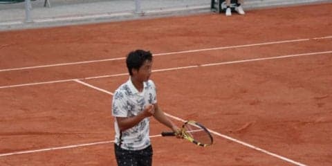 錦織も太鼓判の16歳望月 ジュニアベスト8進出。「憧れの試合でプレーできることが一番幸せ」[ウィンブルドン・ジュニア]