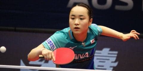 伊藤美誠、中国選手下し準決勝進出　リオ金・丁寧と再戦へ＜オーストラリアオープン＞