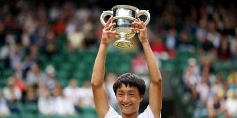 快挙Vの16歳望月が語る自身の強みは「バックハンドとボレーとリターン」[ウィンブルドン・ジュニア]