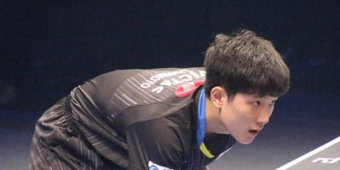 張本智和「主導権握れず…」中国香港エースが持ち味を発揮＜T2ダイヤモンド＞