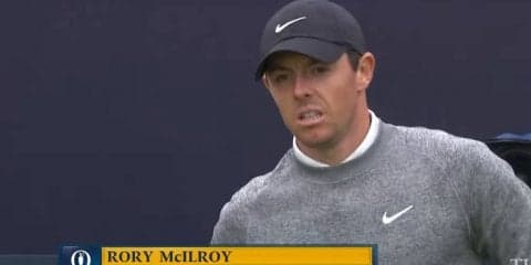 【動画】地元のローリー・マキロイが猛チャージ！　予選通過ならずも大声援　全英オープン2日目ハイライト