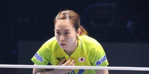 石川佳純、元世界1位に敗れるも前向き「これからはどんどん上っていく番」＜T2ダイヤモンド＞