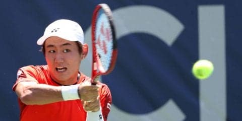 西岡が快勝で2回戦進出。次戦は第7シードのゴファンと[ATP500 ワシントンD.C.]