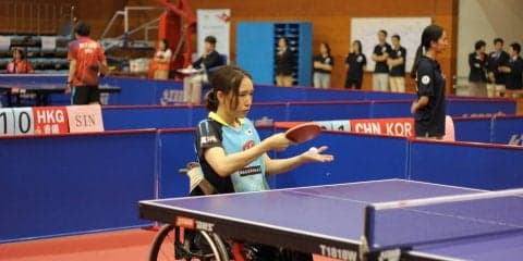 茶田ゆきみ、団体優勝・シングルス2位　日本勢躍進＜パラ卓球・バンコクオープン2019＞