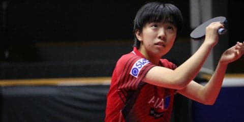 小塩遥菜、堂々の勝利　阿部愛莉も大逆転で予選2回戦へ＜卓球・ブルガリアオープン＞