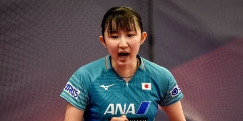 早田ひな、逆転勝利で本戦決定戦へ＜卓球・チェコオープン＞
