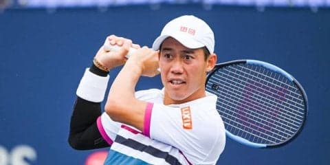 錦織 右肘の痛みは「まだゼロではないが試合になると少なくなる」