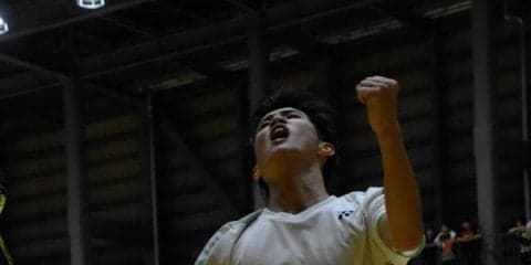 【バドミントン男子】秋季リーグ第３戦で近大に勝利！