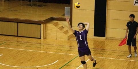 【バレーボール部】白星発進ならず．．．課題残るも次戦に期待