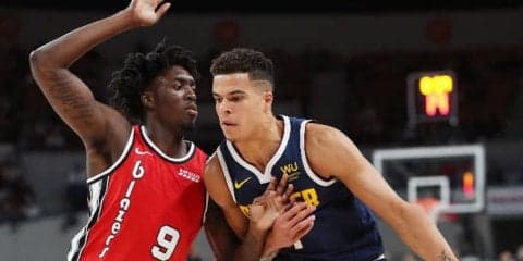 待望のNBAデビューを果たしたナゲッツのマイケル・ポーターJr.「夢がかなった」
