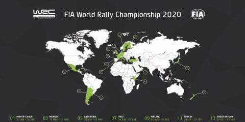 WRCラリージャパン、2020年最終戦として開催