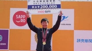 東海大の名取が札幌マラソン優勝。絶好調男が全日本駅伝のキーマンだ