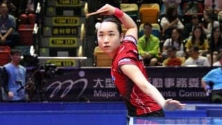 【卓球】伊藤美誠、“中国の伊藤美誠”に完勝 「中国選手はもう勝たないといけない存在」＜香港OP＞