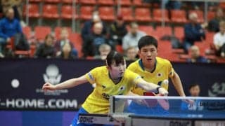 張本/早田、初優勝　中国主力選手ペア破る＜卓球・オーストリアオープン＞