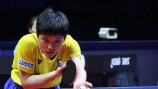 前回王者・張本、マッチポイント握るも世界ランク1位・許昕に惜敗＜卓球・グランドファイナル＞