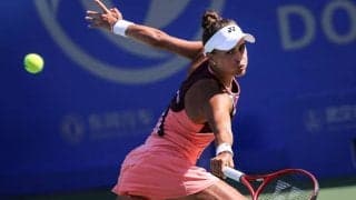 格上相手を頭上抜き。リオ五輪女王の鮮やかなショット【2019名プレー】
